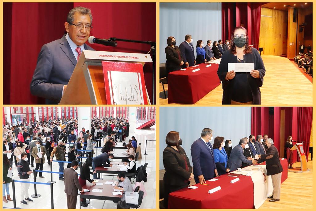 Reconoce UATx a catedráticos por su habilitación académica